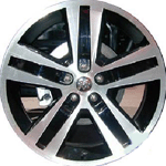 Dodge Nitro wheel ALYCK52 charcoal machined